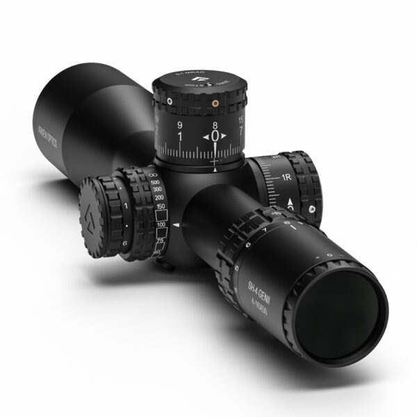 SH4 4-16X50 GEN2 FFP MIL VPR Illuminated Reticle with Zero Stop - 34mm Tube - Image 8