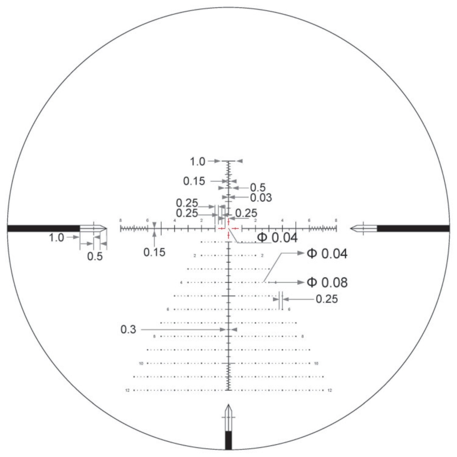 EP5 5-25X56 FFP MIL VPR Reticle with Zero Stop - 34mm Tube - Image 5