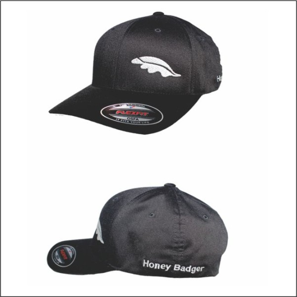 HONEY BADGER CAP LOGO+WORDING