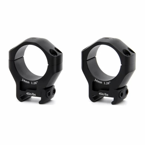 Halo Precision Matched Scope Rings 34- LOW (Arken Optics USA)